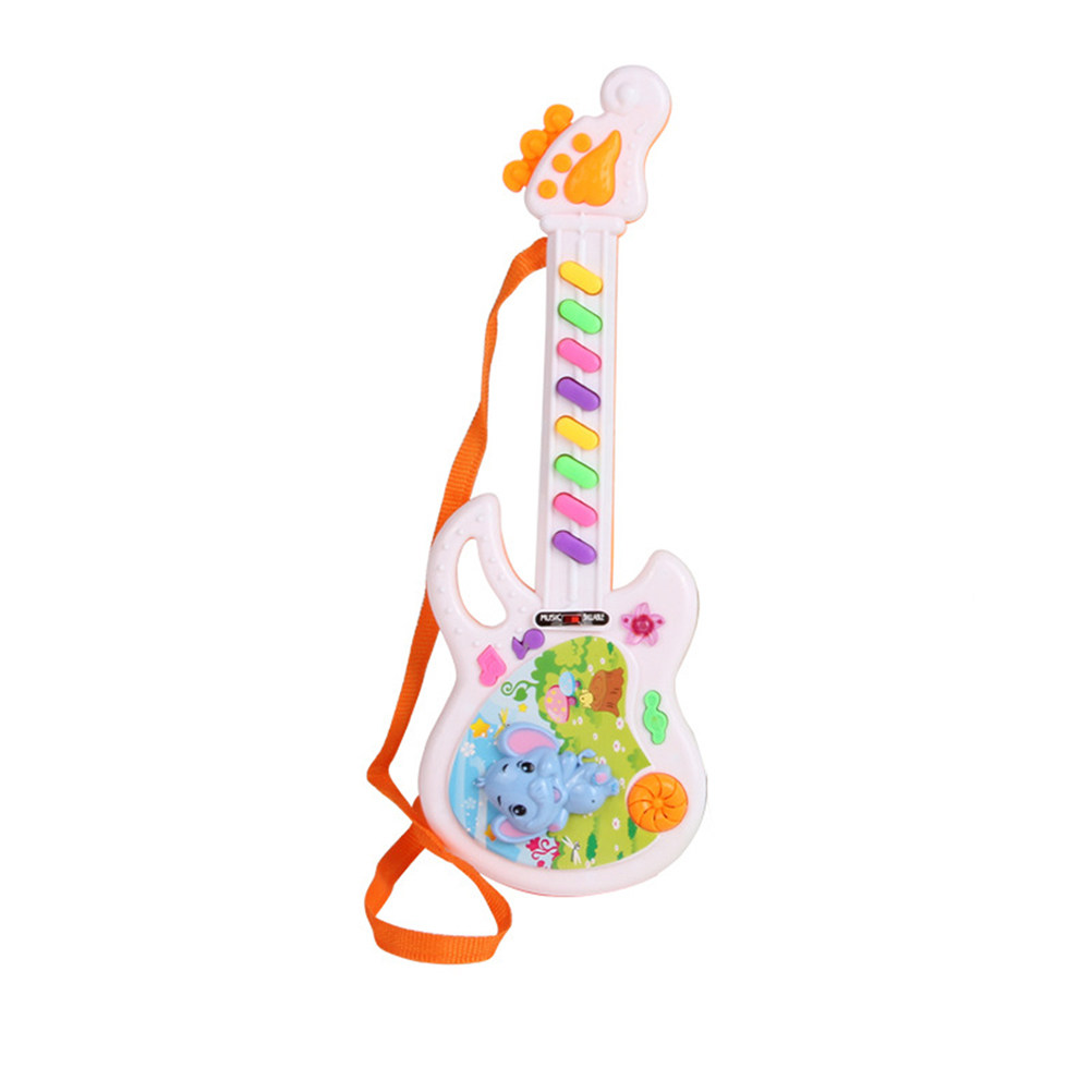 8 Keys Cartoon Electronic Guit - đánh giá và giá Kids Education Rhymes