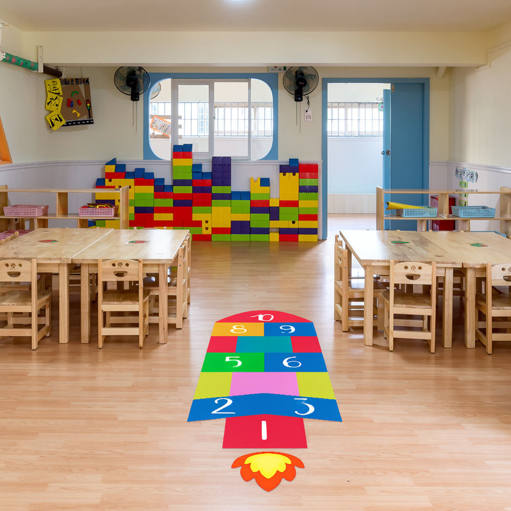 Creative Rocket Hopscotch Wall - đánh giá và giá Kids Education Activities