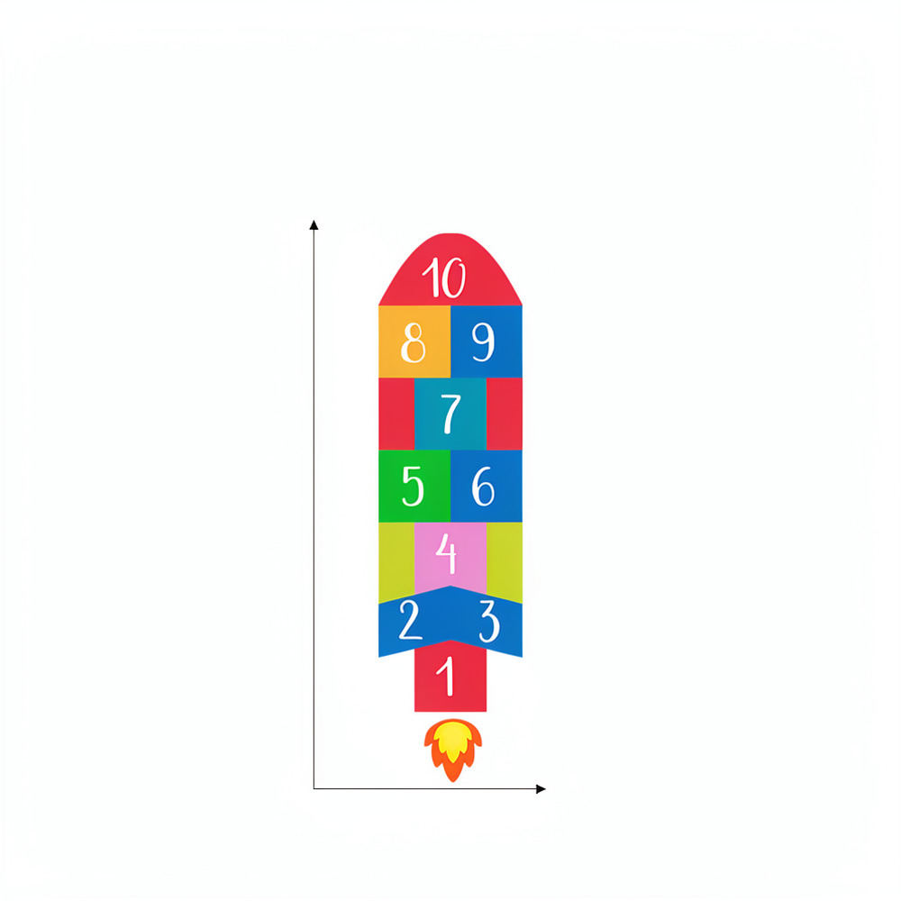 Educational Rocket Hopscotch W - đánh giá và giá Kids Education Number
