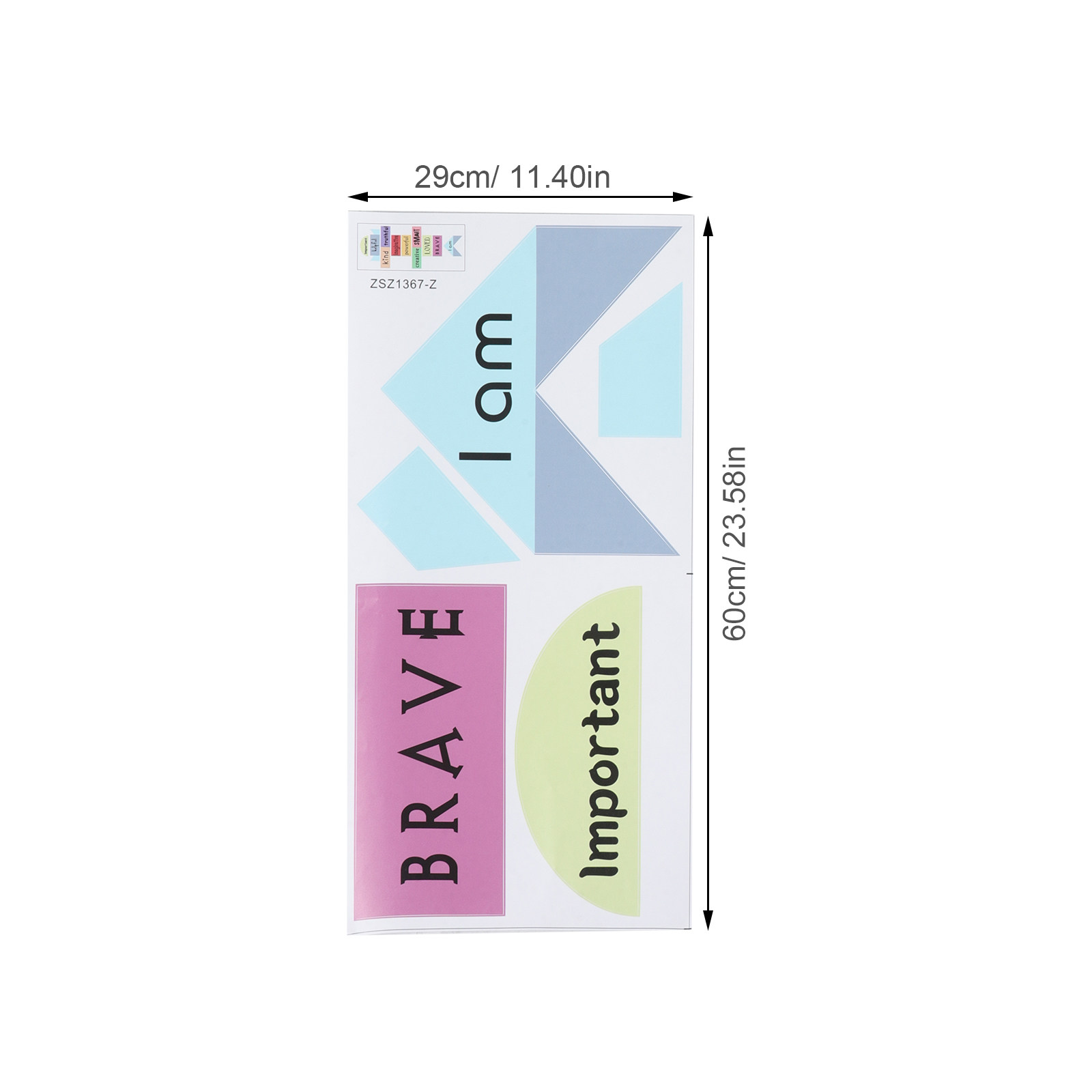 3Pcs Kids Educational Wall Dec - đánh giá và giá Kids Education Motivation